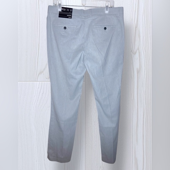 NWT ALFANI Men’s Stretch Flat Front Casual Business Slacks - Picture 3 of 9